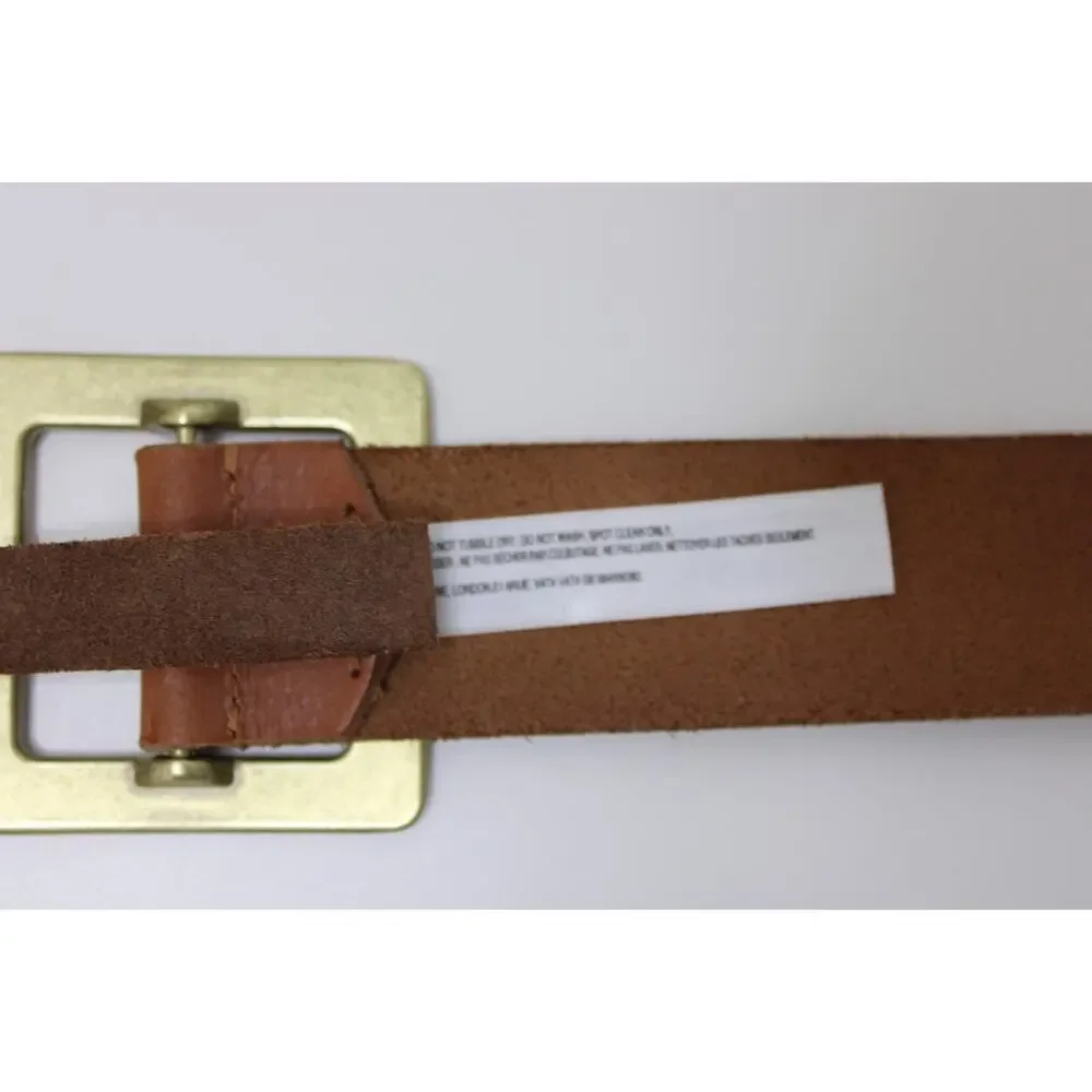 Free People Belt Brown Leather Size XS/S Minimalist